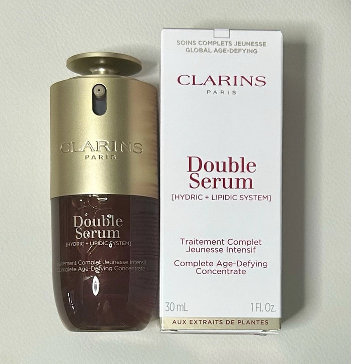 CLARINS Double Serum Complete Age-Defying Concentrate 1 oz / 30ml – Firming & Smoothing