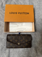 LOUIS VUITTON Porte Monnaie Monogram Pochette Credit Long Wallet M61725