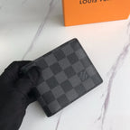 Louis Vuitton Amerigo Taiga Leather Bifold Wallet M62045 for Men